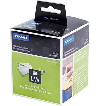 Etikett DYMO adresse 36x89mm (2x260)